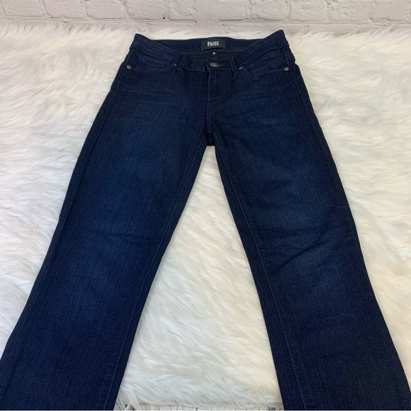 PAIGE Verdugo Ankle Jeans Dark Wash Size 26 - Picture 3 of 9